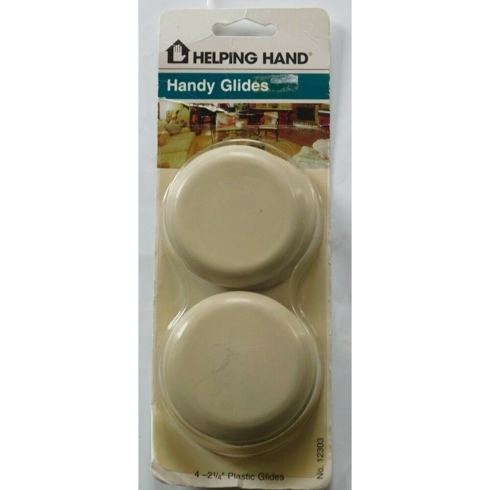 Helping Hand Handy Glides 2.25 "( 4 Gliders) pkg of 4 furniture movers sliders